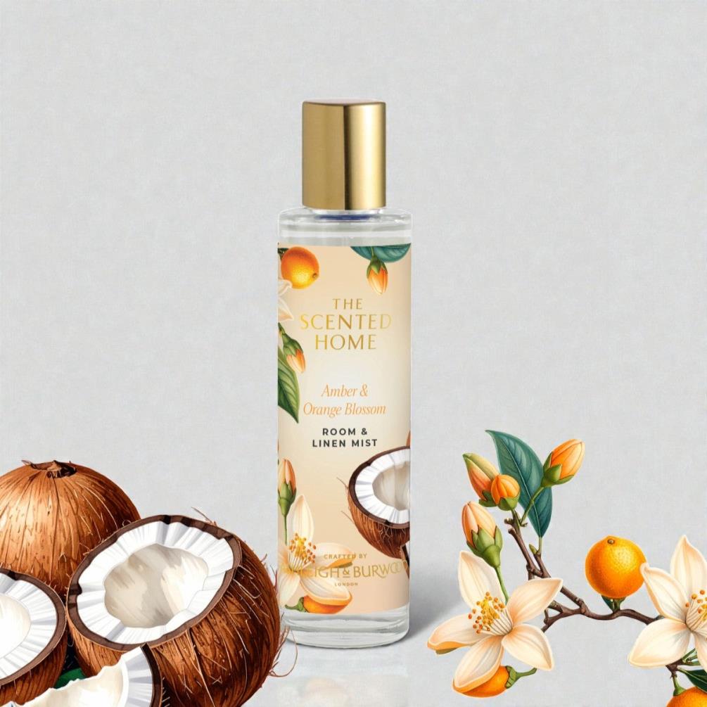 Ashleigh & Burwood Amber & Orange Blossom Room Mist Spray Extra Image 1